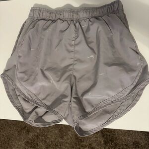 Grey nike athletic shorts